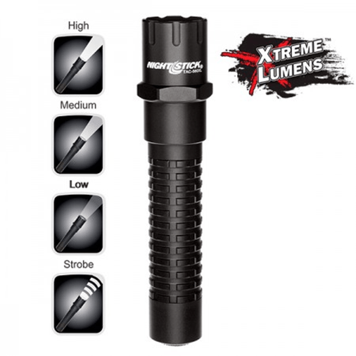 Xtreme Lumens Metal Multi-Function Tactical Flashlight - Rechargeable