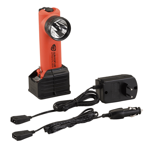 Survivor - 230V AC (Type C)/12V DC - Orange