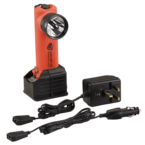 Survivor with Charger/Holder and 240V AC + 12V DC cords