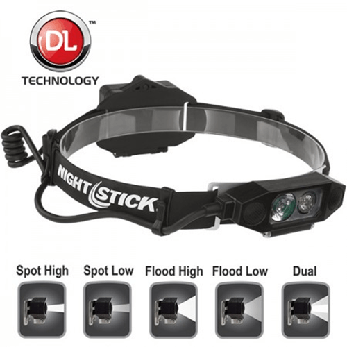 Low-Profile Dual-Light Headlamp