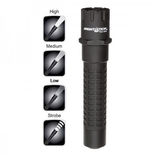 Polymer Multi-Function Tactical Flashlight - Rechargeable