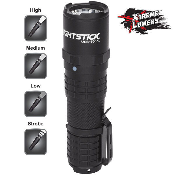 USB Rechargeable Tactical Flashlight