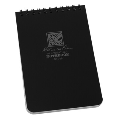 RiteRain 4x6 BK Notebook