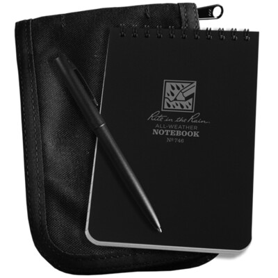 RiteRain 4x6 BK Notebook Kit