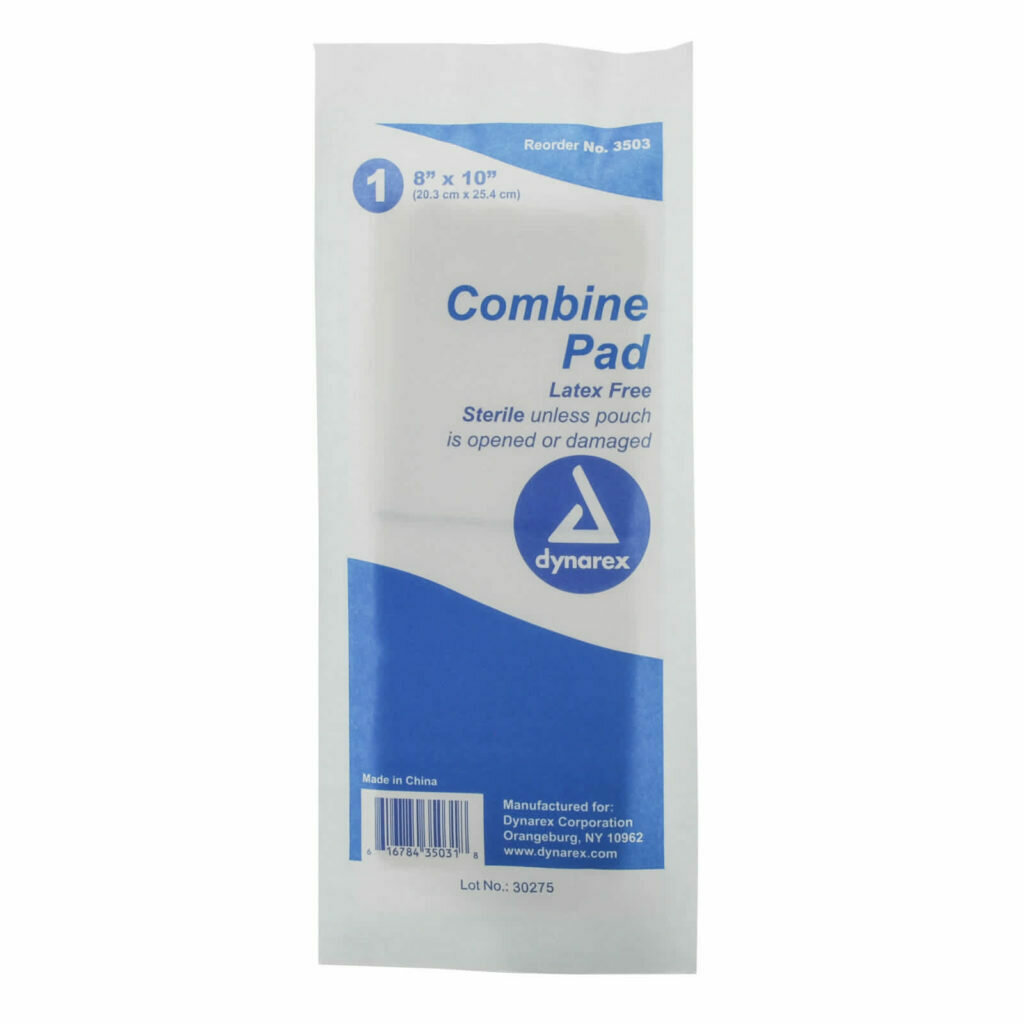 ABD Pad, 8" x 10", Sterile, Box of 24