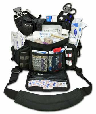 Med Sling Shoulder Bag w/ Basic Fill Kit - BLACK