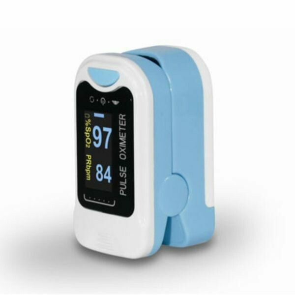 Finger Tip Pulse Oximeter (SpO2) w/ Nylon Carry Case & Lanyard