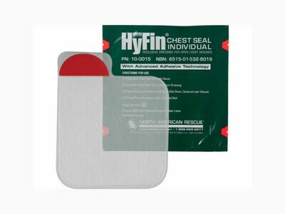 Hyfin Vent Chest Seal Single Pack by North American Rescue
