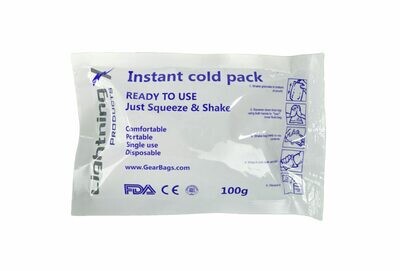 Instant Cold Pack, 100g, Disposable, Box of 20