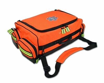Premium Oxygen Trauma Bag w/ Reinforced Bottom, Zip-Out Cylinder Compartment & Removable Quick-Grab Pouches (Holds D Cylinder)