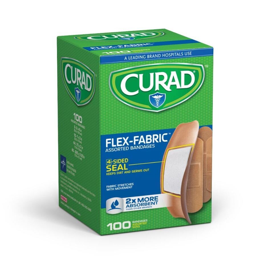 Lightning X Heavy-Duty Cloth Band-Aids