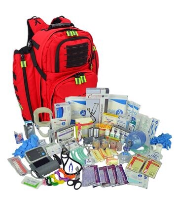 TacMed Oxygen Trauma Backpack w/ Premium Fill Kit