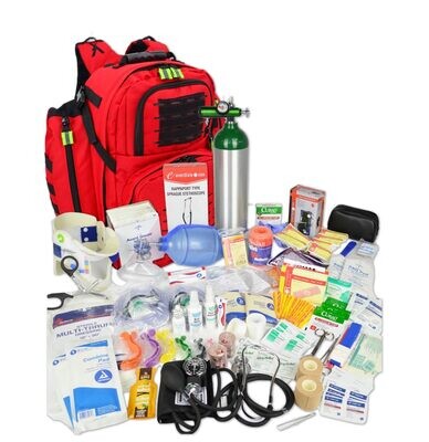 TacMed Oxygen Trauma Backpack w/ Advanced Fill Kit