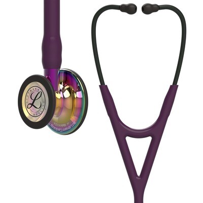 Littmann Cardiology IV Stethoscope, Rainbow Plum Violet, 6239