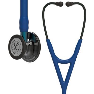 Littmann Cardiology IV Stethoscope, Smoke Navy Black, 6202