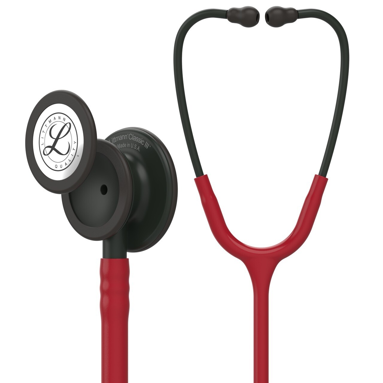 Littmann Classic III Stethoscope, Black Burgundy, 5868