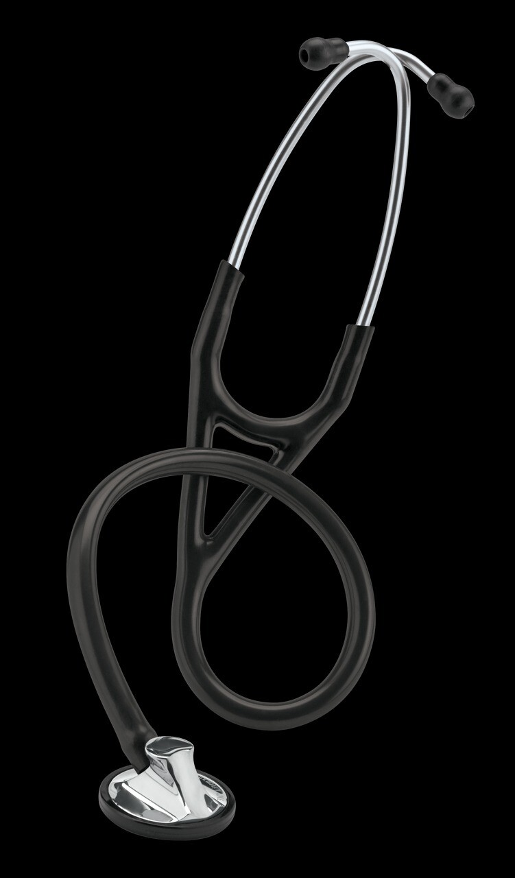 Littmann Master Cardiology Stethoscope, Black, 2160