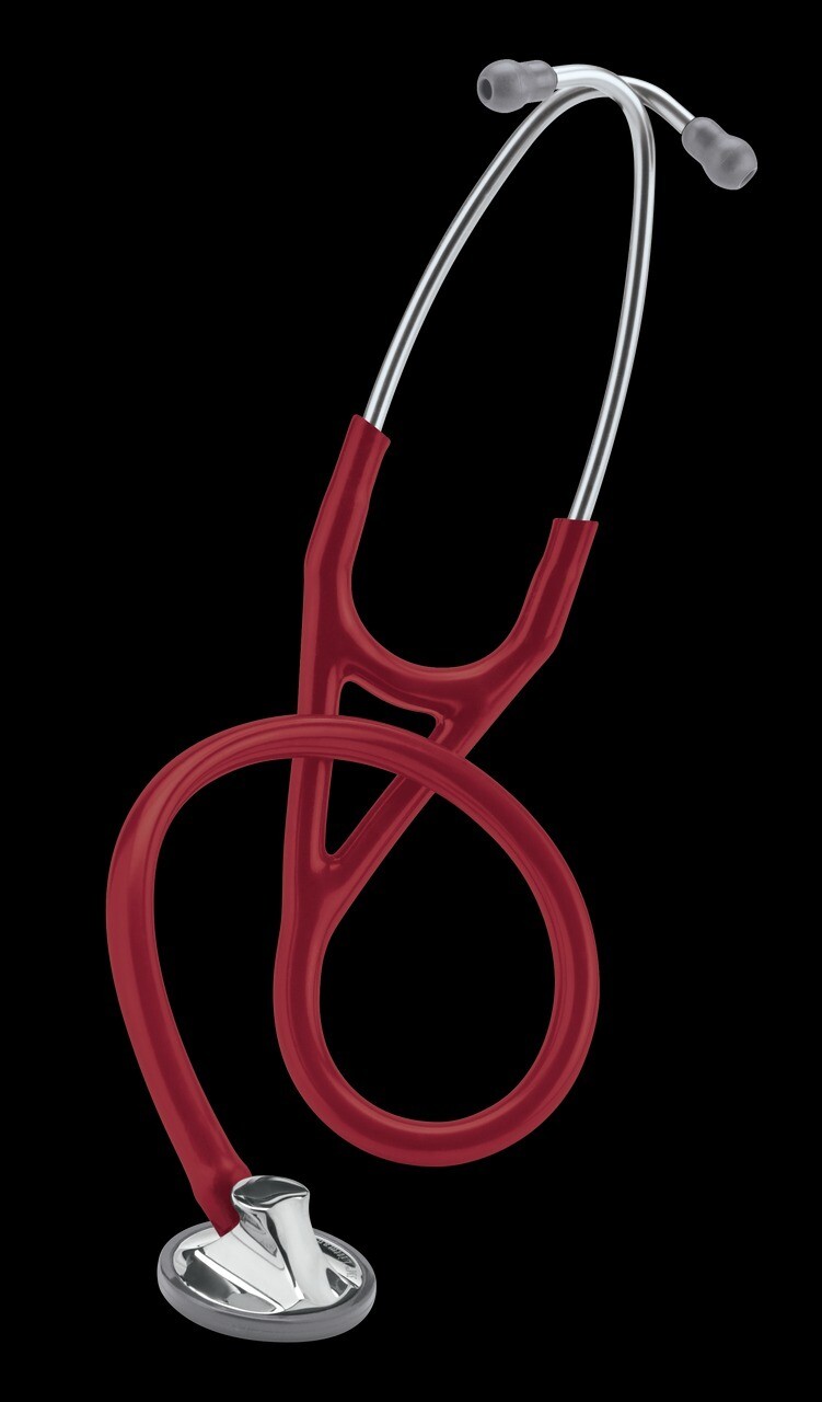 Littmann Master Cardiology Stethoscope, Burgundy, 2163