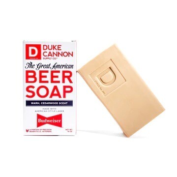 GREAT AMERICAN BEER SOAP - MADE WITH BUDWEISER