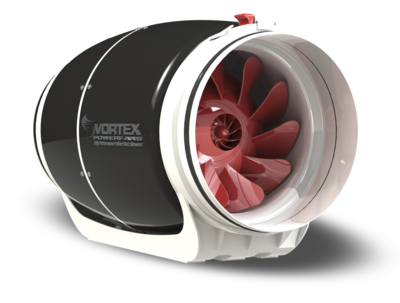 Vortex S-800 711 CFM 8&quot; Inline Fan