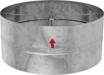 Vortex Back Draft Damper 8&quot;