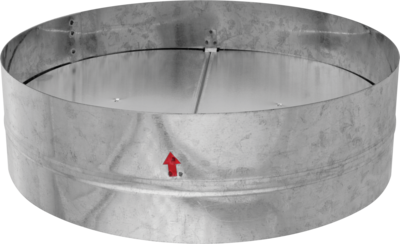 Vortex Back Draft Damper 12&quot;