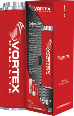 Vortex Pro-Lite Filter 8&quot; x 40&quot; 950 CFM Carbon Filter