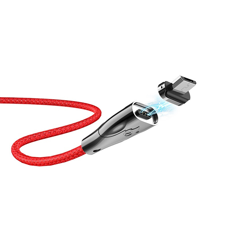 Καλώδιο Φόρτισης Δεδομένων Hoco U75 Micro USB 3.0 Magnetic - Κόκκινο