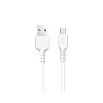 Καλώδιο Φόρτισης Hoco X20 USB σε Micro USB 2,4A 1m - Άσπρο