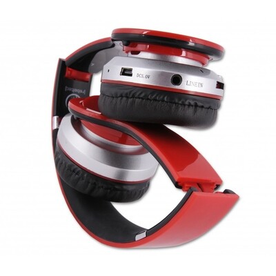Ασύρματα Ακουστικά Rebeltec Crystal Bluetooth Μικρόφωνο Κόκκινο Ασύρματα Ακουστικά Rebeltec Crystal Bluetooth Μικρόφωνο Κόκκινο