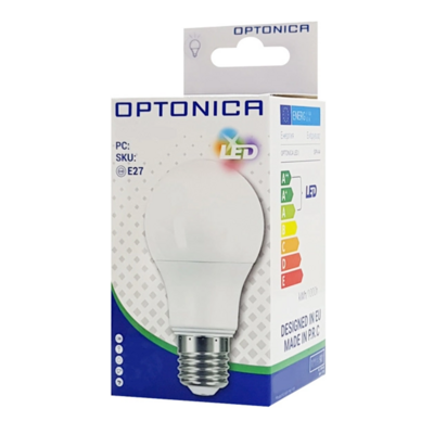 Λάμπα LED E27 11W 6000K 1055lm Optonica A60 -Cold White