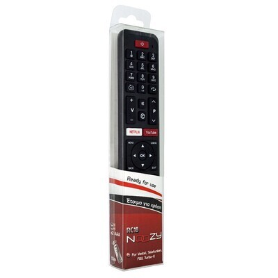 Τηλεχειριστήριο Noozy RC18 για Τηλεοράσεις F&amp;U Telefunken Turbo-X Vestel χωρίς Προγραμματισμό