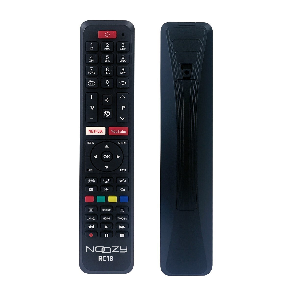 Τηλεχειριστήριο Noozy RC18 για Τηλεοράσεις F&amp;U Telefunken Turbo-X Vestel χωρίς Προγραμματισμό