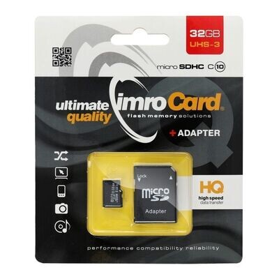 Κάρτα Μνήμης Imro Micro SD 32GB Class 10 High Speed
