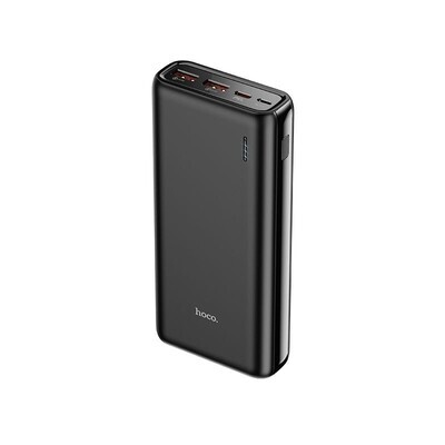 Power Bank Hoco J80A Premium 20000mAh, 2x USB-A / USB-C, Φωτιζόμενη Ένδειξη Μπαταρίας Μαύρο