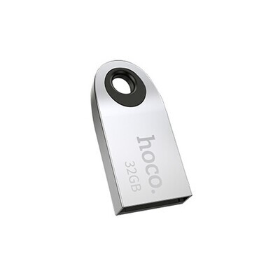 USB Flash Drive 32GB Hoco UD9 Mini Car Music Insightful 2.0 Ασημί