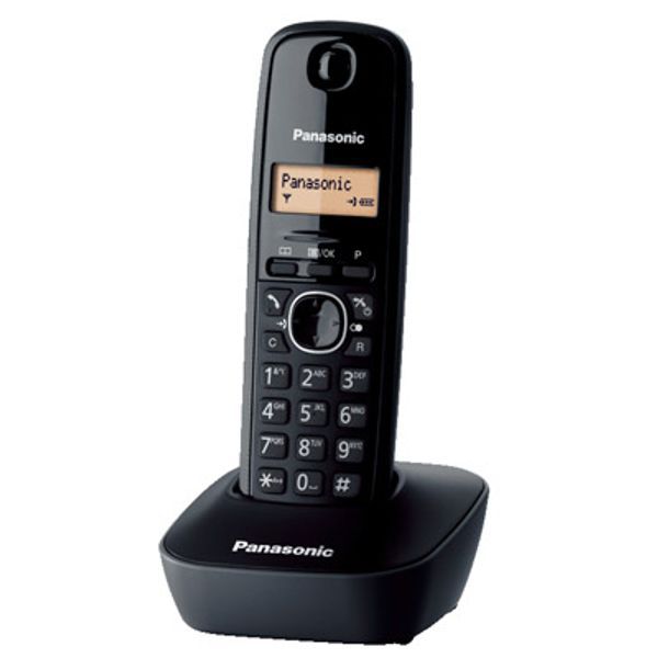 Ασύρματο Τηλέφωνο Panasonic KX-TG1611GRH Μαύρο