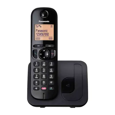 Ασύρματο Τηλέφωνο Panasonic KX-TGC250GRB Ανοιχτή Ακρόαση Μαύρο