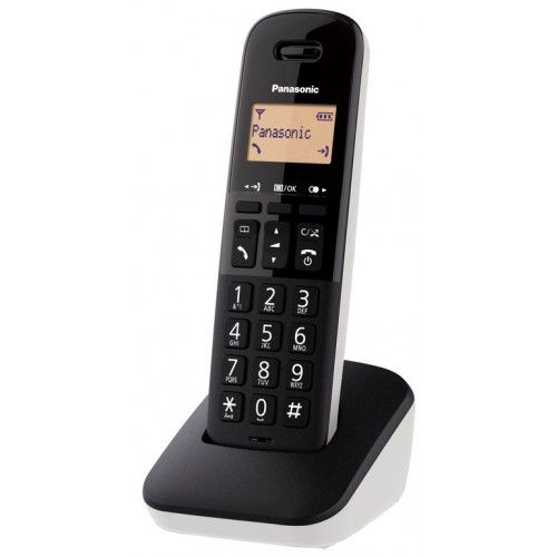 Ασύρματο Τηλέφωνο Panasonic KX-TG1B610JTW Με πλήκτρο αποκλεισμού κλήσεων Μαύρο