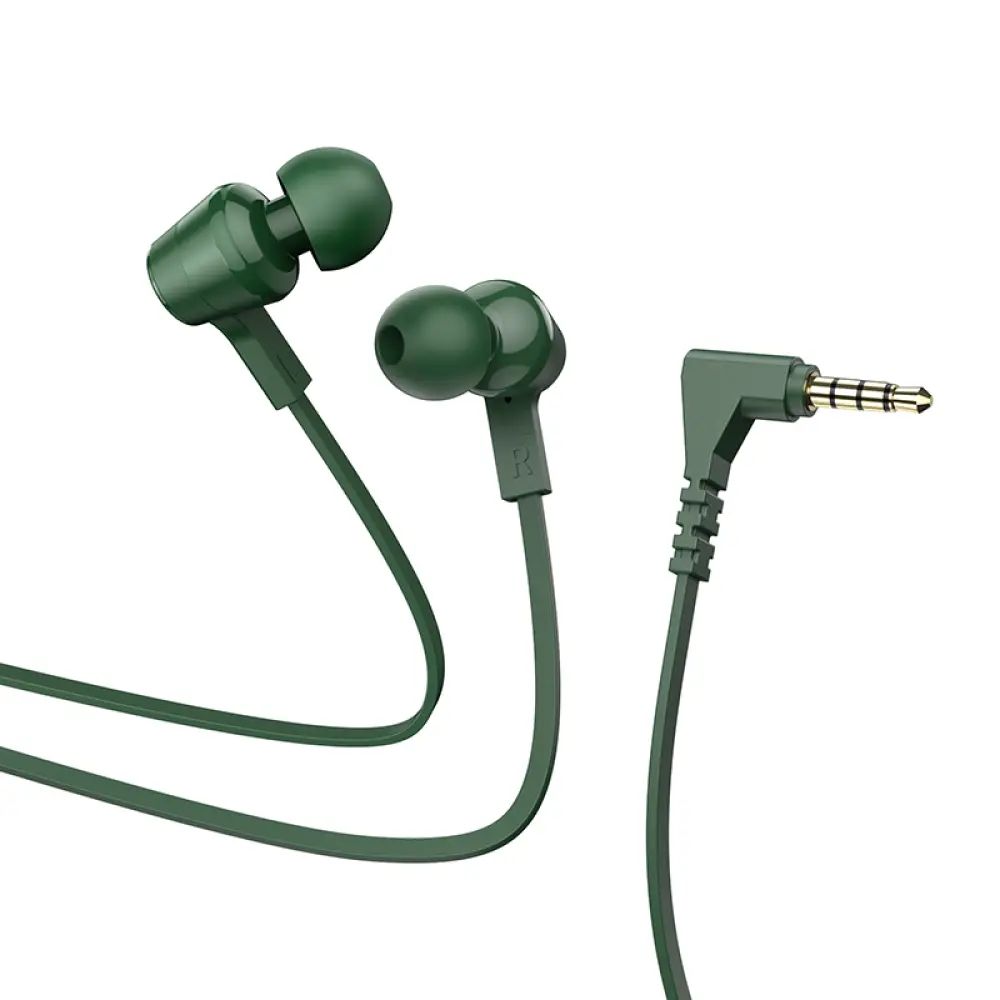 HandsFree Hoco M86 Deep Bass 3.5mm Army Green