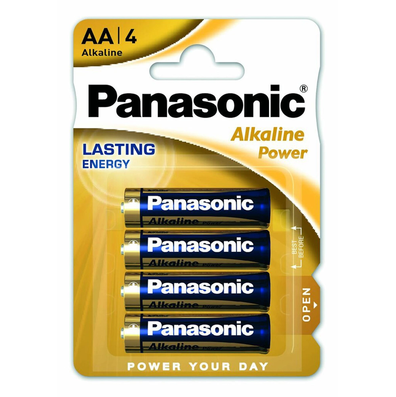 Αλκαλικές Μπαταρίες PANASONIC Alkaline Power AA/LR6 1.5V 4τμχ