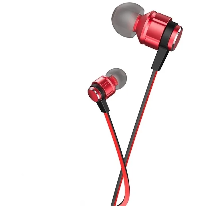 HandsFree Hoco M85 Platinum Sound Deep Bass 3.5mm Κόκκινο