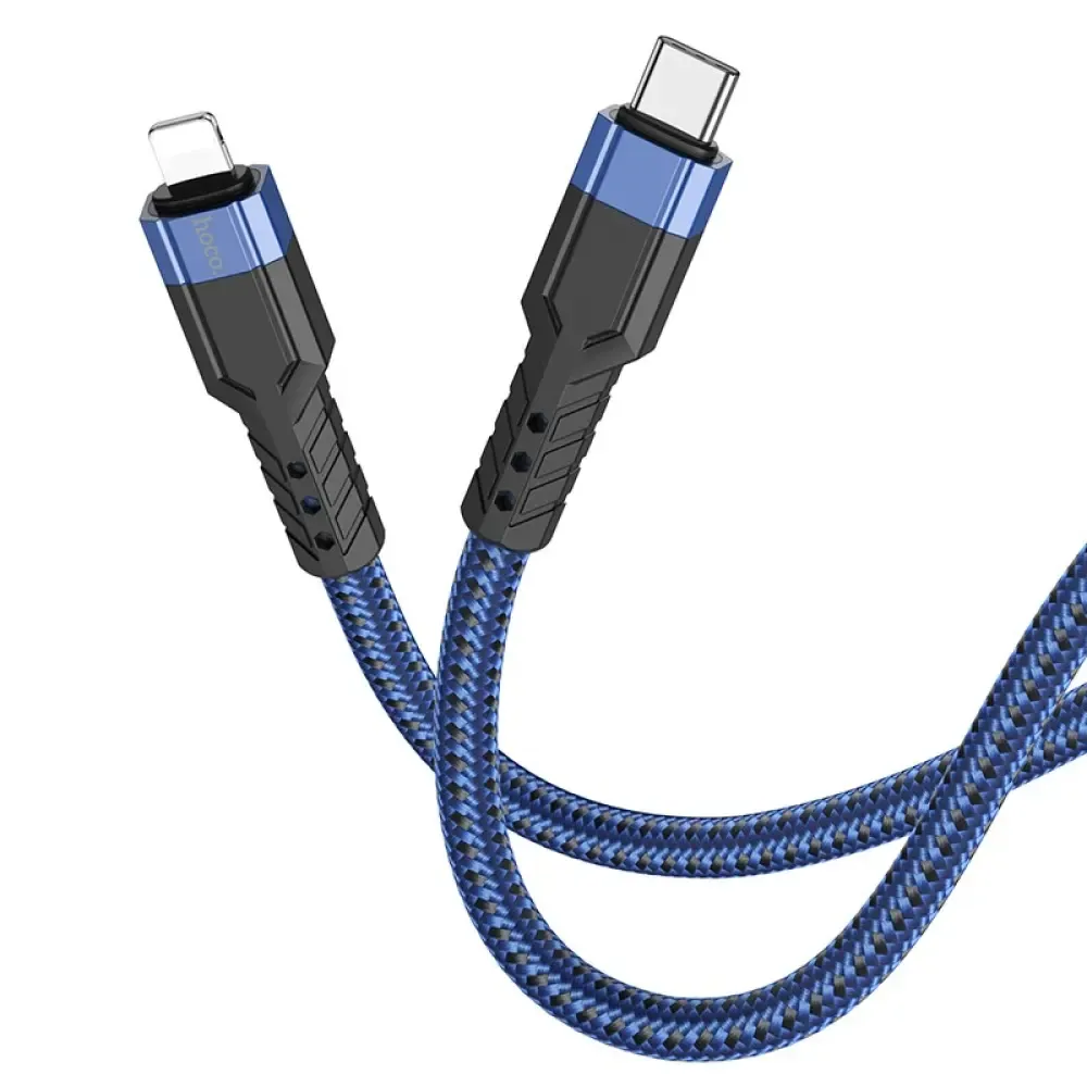 Καλώδιο Hoco U110 USB-C σε Lightning 20W Μπλε