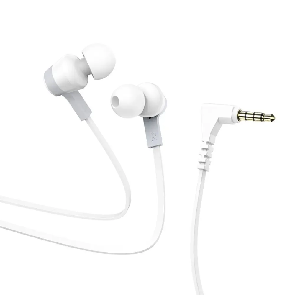 HandsFree Hoco M86 Deep Bass 3.5mm Λευκό