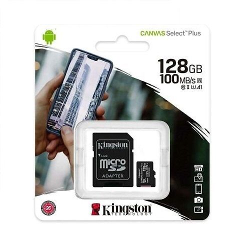 Κάρτα Μνήμης Kingston Micro SD 128GB