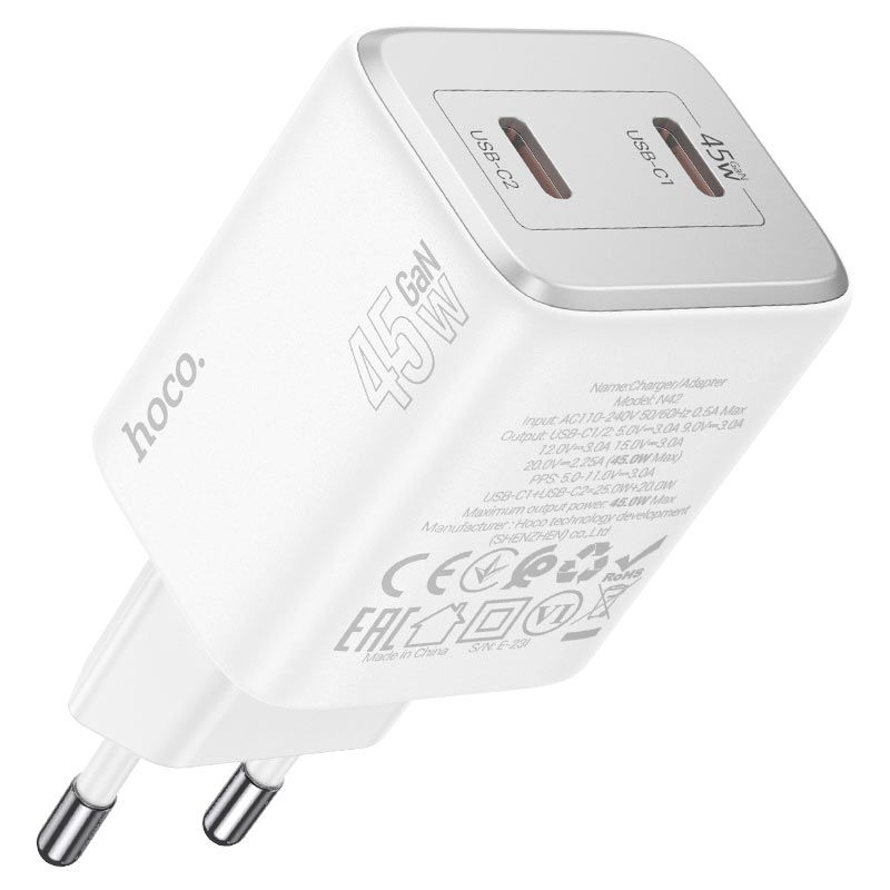 Φορτιστής 45W USB-C Hoco N42