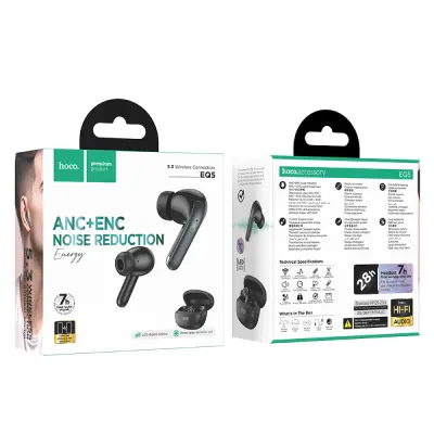 Bluetooth Ακουστικά Hoco EQ5 7h Μαύρο