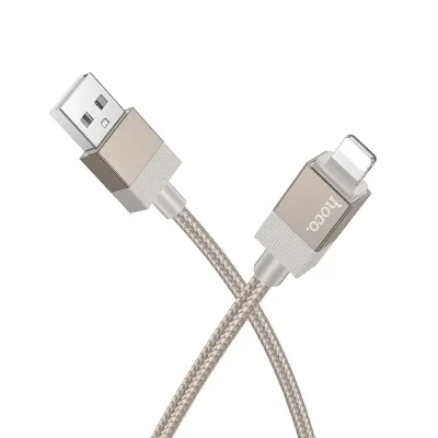 Καλώδιο Hoco X110 USB-A σε Lightning 2.4A Χρυσό