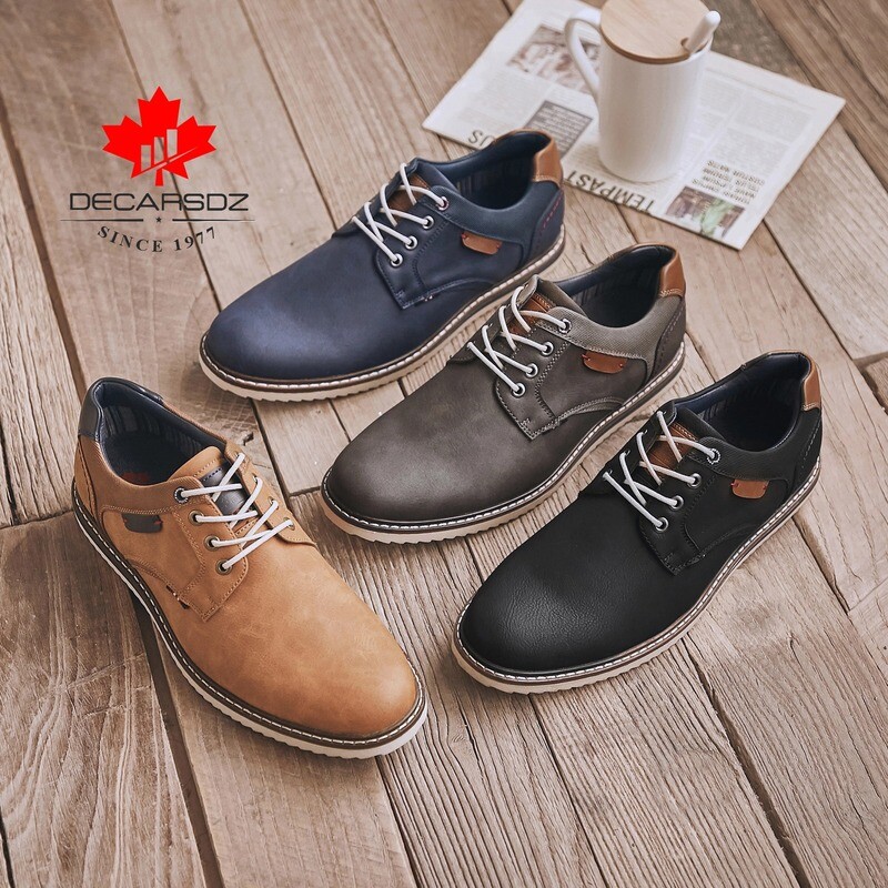 Mens Oxford Leather Fashion Lace-up Dress Shoes Mens Oxford Leather Fashion Lace-up Dress Shoes