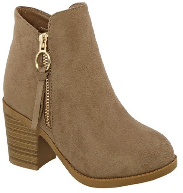 Taupe Booties 
